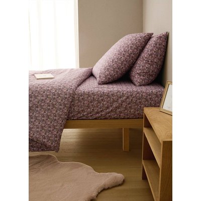 Housse de couette enfant  percale de coton imprimé petites fleurs lit 90 cm MANGO HOME