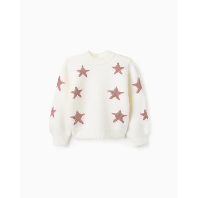 Pull Sweat Knit tricoté, avec des étoiles en fil textile DANCE ROOM ZIPPY