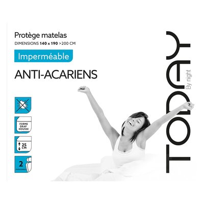 Protège matelas imperméable ANTI ACARIENS TODAY