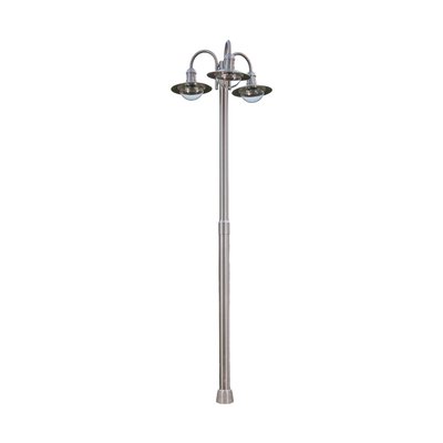 Lampadaire extérieur en inox moderne, Damion LINDBY