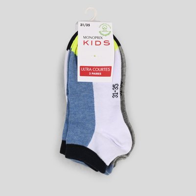Lot de 3 chaussettes MONOPRIX KIDS