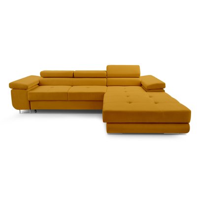 Canapé d'Angle Convertible en Velours 6 places - PABLO LISA DESIGN