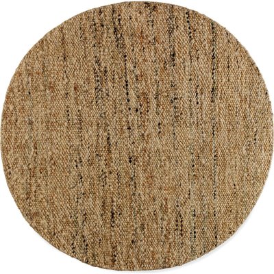 Tapis rond en laine et jute  pour intérieur chaleureux RECOLLECTION