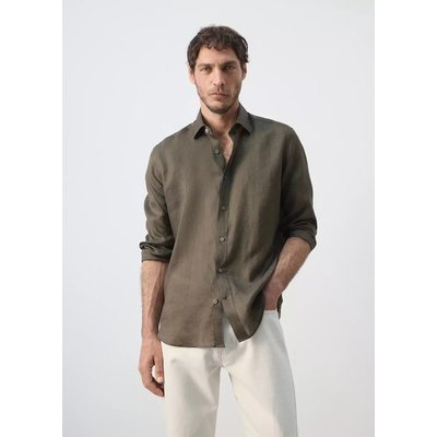 Chemise regular fit 100 % lin MANGO MAN