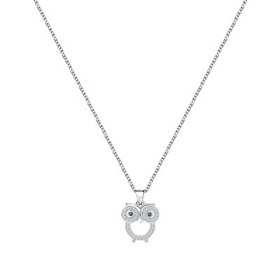 Collier en argent 925 et oxyde de zirconium CLEOR