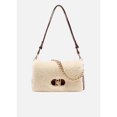 Sac format moyen LaPuffy en tissu polaire Teddy LIU JO