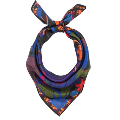 Mini Foulard à motifs PETAL WILD