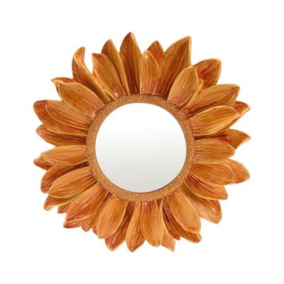 Miroir fleur 17.5cm EMDE