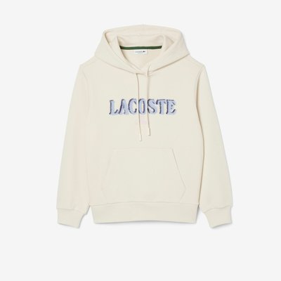 Sweatshirt molleton à capuche siglé LACOSTE