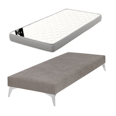 Pack sommier tapissier avec matelas Bois massif  HOCÉA AKITEN RETAIL