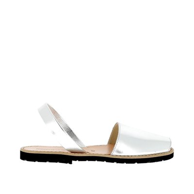 Sandales plates en cuir Avarca Metal MINORQUINES