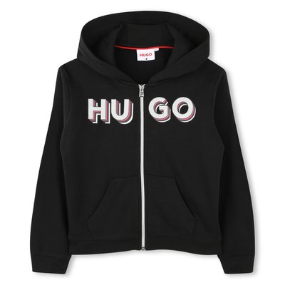 Sweat-shirt zippé à capuche HUGO KIDSWEAR