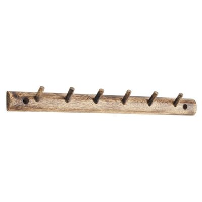 Portemanteau rustique bois de manguier MADAM STOLTZ