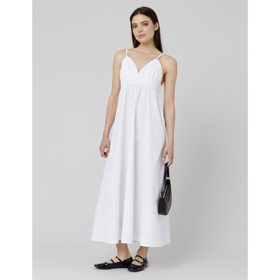 Robe longue en popeline BZB