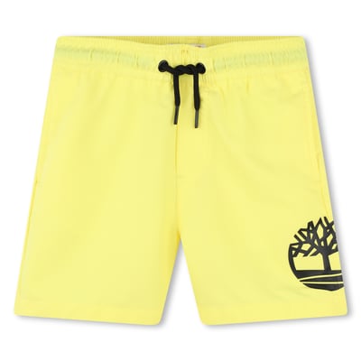 Short de bain uni avec slip TIMBERLAND