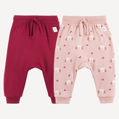 Lot de 2 sarouels en molleton LA REDOUTE COLLECTIONS
