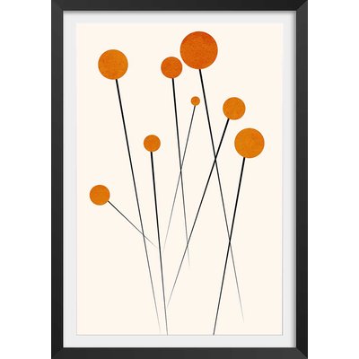 Affiche fleurs Waterflower dancing HEXOA