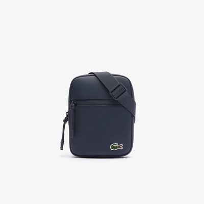 Borsa piatta in tela piqué LCST S  Fl LACOSTE