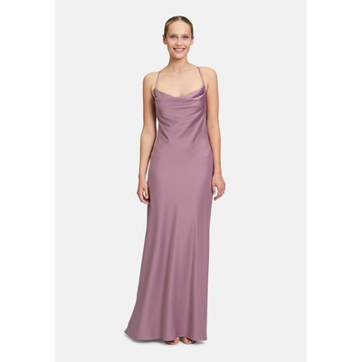 Robe de soirée à encolure bénitier VERA MONT