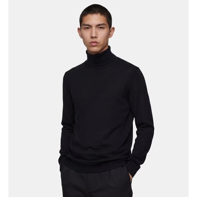 Pull maille droit terirol col roulé laine mérinos GALERIES LAFAYETTE