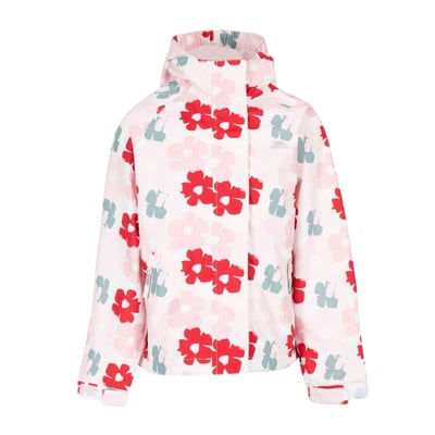 Veste imperméable à capuche amovible motif/style floral TRESPASS