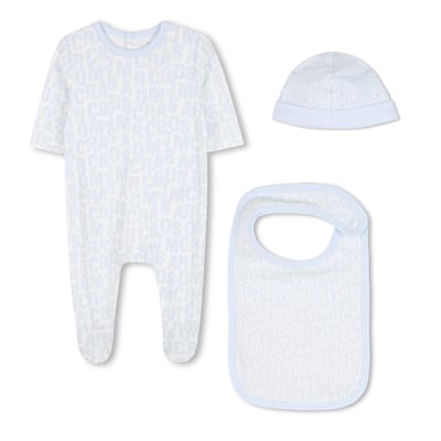 Pyjama, ensemble de bavoir et de chapeaux MARC JACOBS
