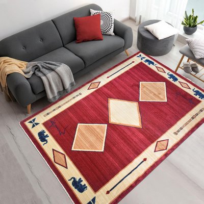 Tapis salon et chambre tissé motif simple CHOBAY 8 UN AMOUR DE TAPIS