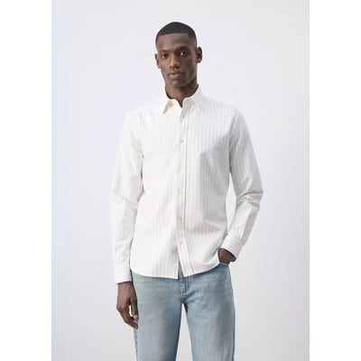 Chemise 100 % coton rayures MANGO MAN