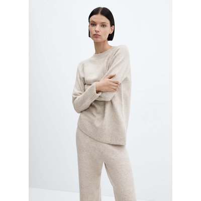 Pull à col rond en maille MANGO