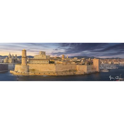 Tableau Sur Toile Vieux Port De Marseille Soir PORT CEANOTHE