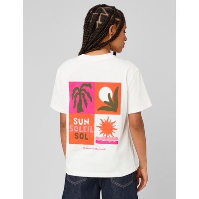 T-shirt imprimé devant/ dos BZB