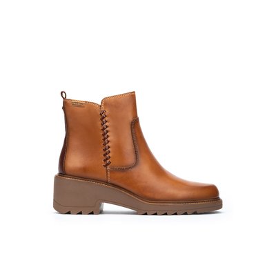 Bottines à talon cuir ALCARAZ PIKOLINOS