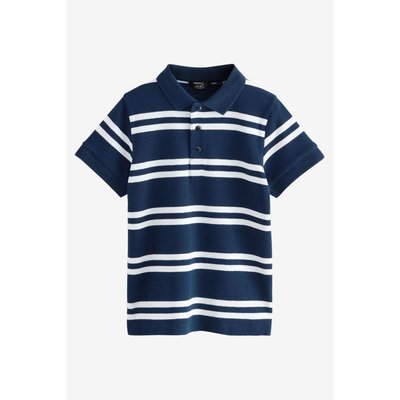 Polo texturé à manches courtes NEXT