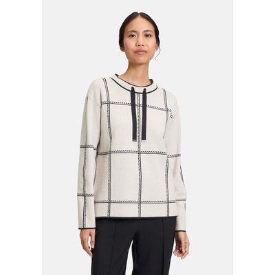Pull-over en maille à carreaux BETTY BARCLAY