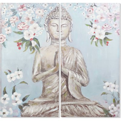 Tableau en toile, Bouddha zen (lot de 2) RECOLLECTION