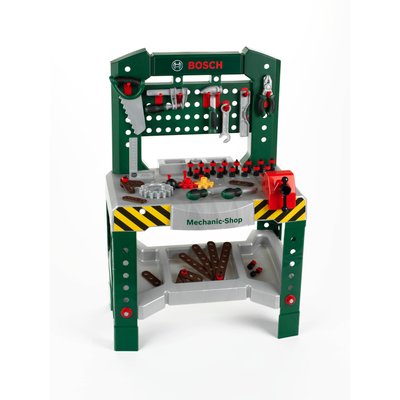 Etabli Bosch Mechanic-Shop avec 77 accessoires THEO KLEIN