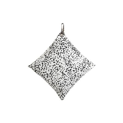 Coussin en coton avec sangle cuir NCO1960 AUBRY GASPARD