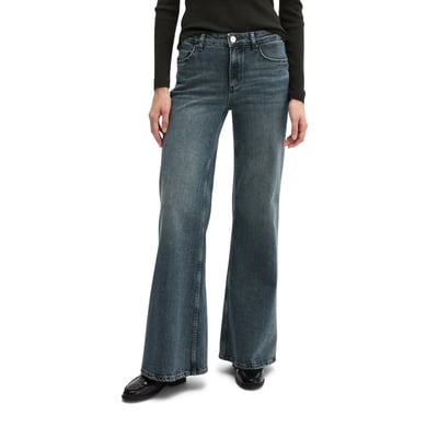 Jeans modèle Fjona évasés en un mélange doux de coton et de lyocell MARC O'POLO
