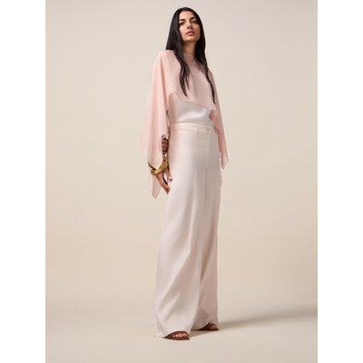 Pantalon palazzo réalisé en twill de viscose OLTRE