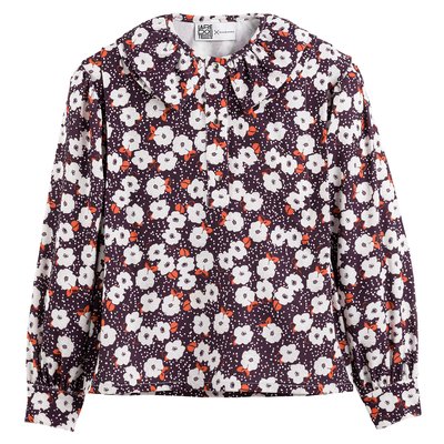 Блузка с отложным воротником, цветочный принт ROSEANNA x LA REDOUTE