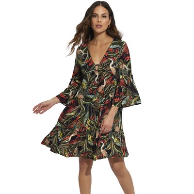 Robe OPÉRA plage manches trois-quarts Galapagos SELMARK MARE
