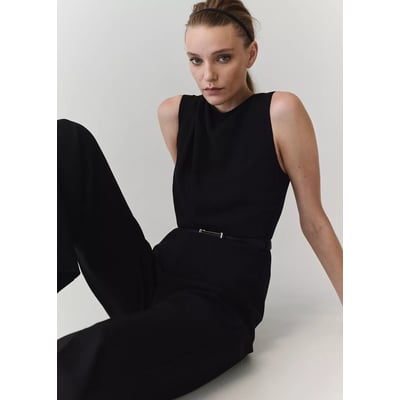 Combinaison droite ceinture MANGO