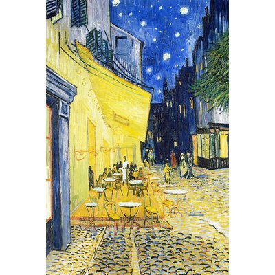 Tableau célèbre Le Café Arles par Vincent van Gogh HEXOA