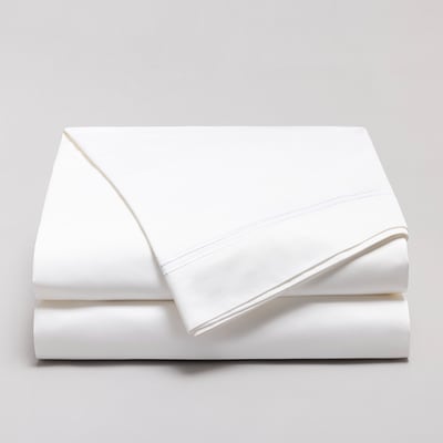 Drap plat satin de coton égyptien 320 fils - 800tc Cap ferrat COTTON & CO