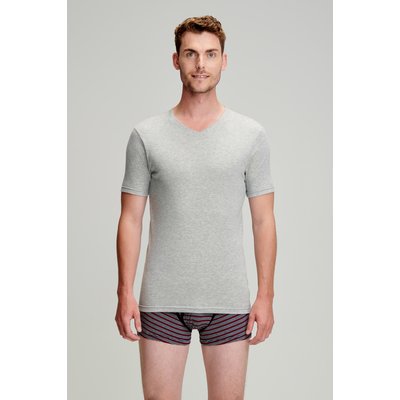 T-shirt uni en Lyocell et coton ARMOR-LUX