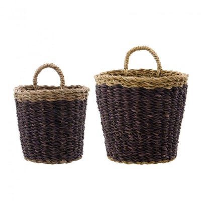 Lot de 2 paniers en osier Here HOUSE DOCTOR