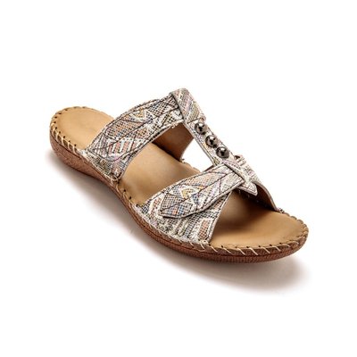 Mules ouverture totale cuir PEDICONFORT