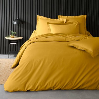 Housse de couette en percale de coton uni DOUCEUR D'INTÉRIEUR