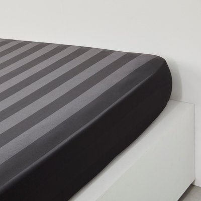 Drap housse 2 personnes uni coton grand bonnet PRESTIGE TODAY
