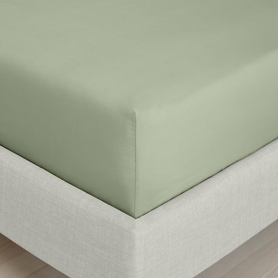 200 Thread Count Cotton Percale Deep Fitted Sheet BIANCA FINE LINENS